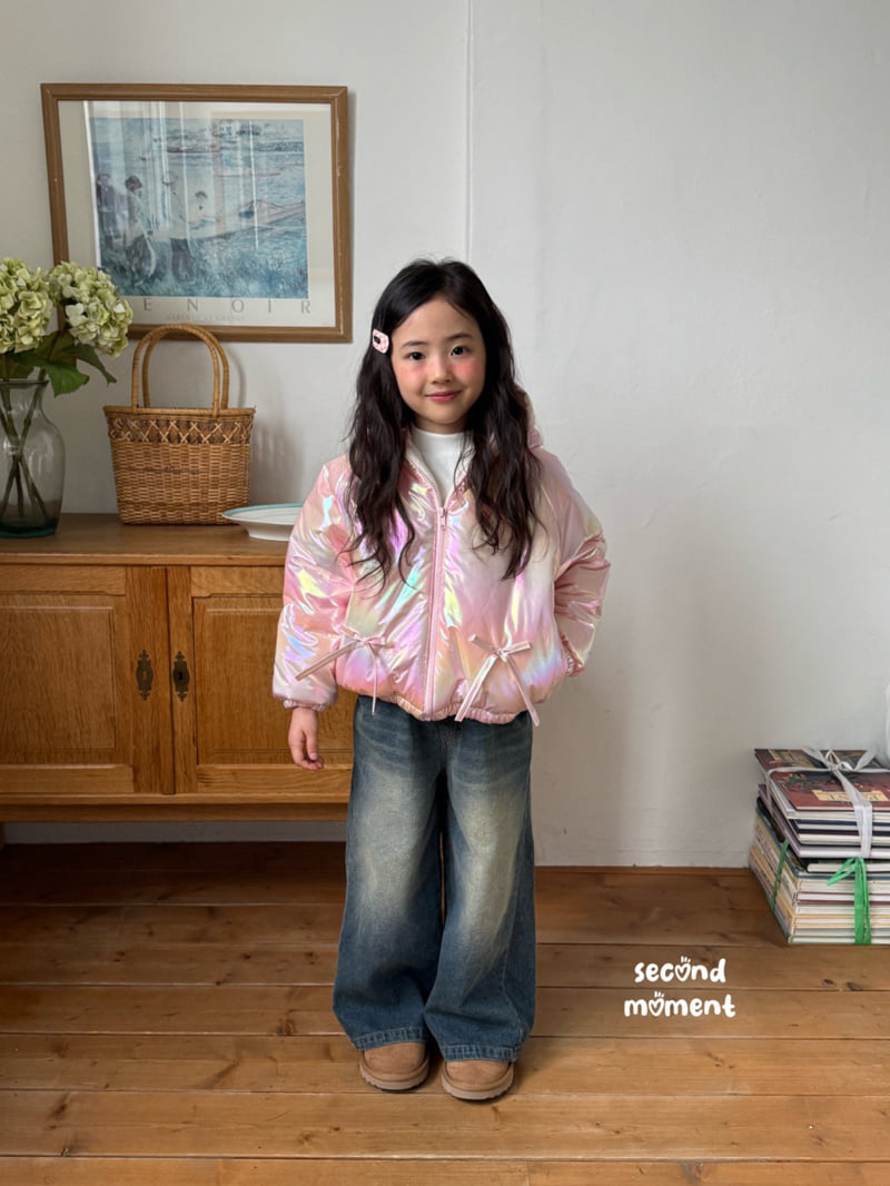 Second Moment - Korean Children Fashion - #toddlerclothing - Aurora Ribbon Padding - 10