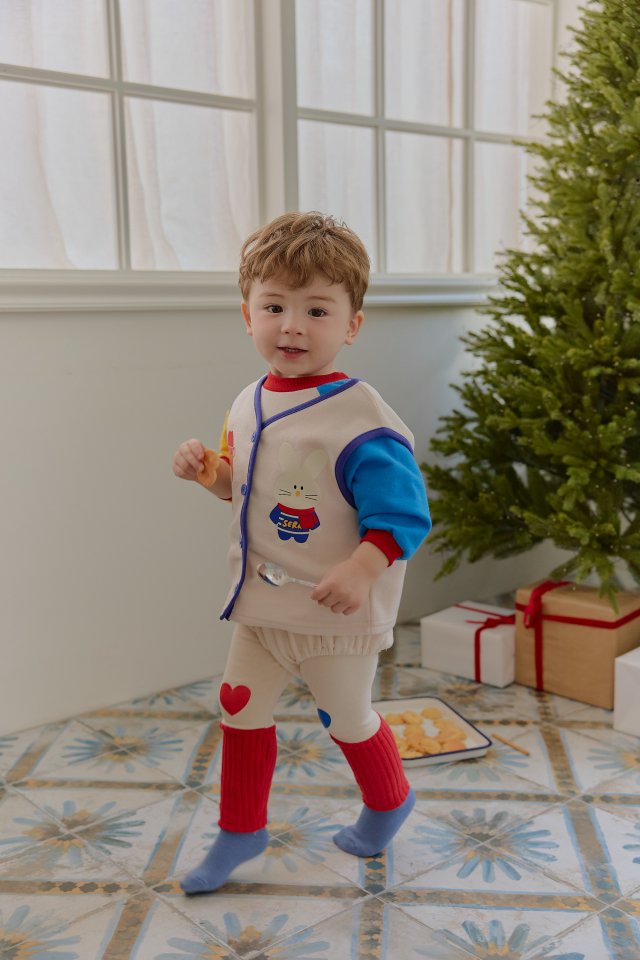 Sera - Korean Baby Fashion - #babyboutique - Bebe Heart Leggings - 8