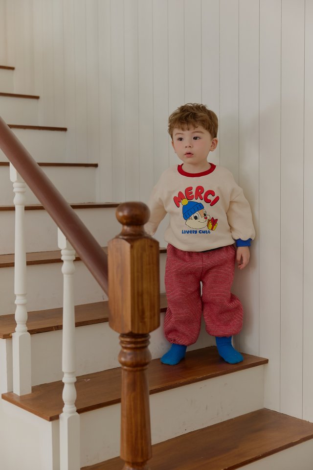 Sera - Korean Baby Fashion - #babyboutique - Bebe Merci Squirrel Set - 6