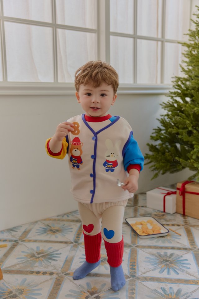 Sera - Korean Baby Fashion - #babyboutiqueclothing - Bebe Heart Leggings - 9