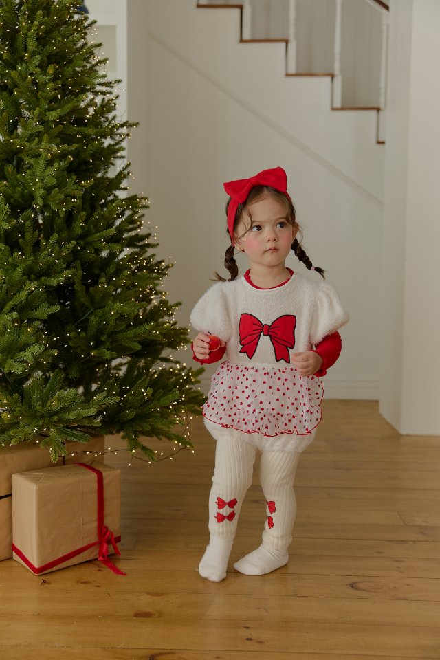 Sera - Korean Baby Fashion - #babyboutiqueclothing - Bebe Frill Apron - 6
