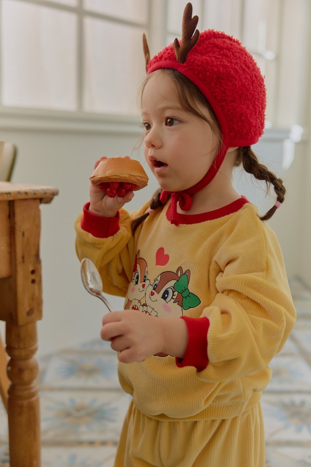 Sera - Korean Baby Fashion - #babyclothing - Bebe Rudolph Hat - 4