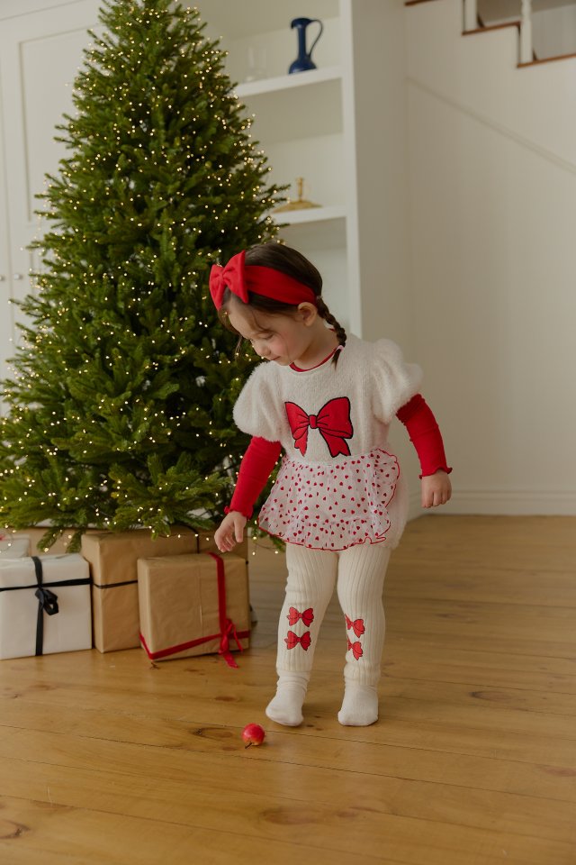 Sera - Korean Baby Fashion - #babyfashion - Bebe Frill Apron - 8
