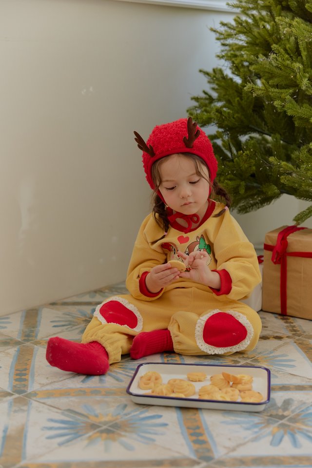 Sera - Korean Baby Fashion - #babylifestyle - Bebe Rudolph Hat - 7