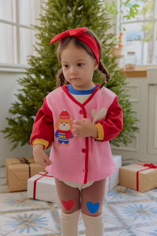 Sera - Korean Baby Fashion - #babyootd - Bebe Couple Vest - 11