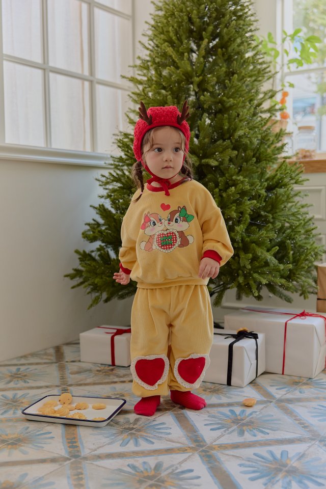 Sera - Korean Baby Fashion - #babyootd - Bebe Rudolph Hat - 9