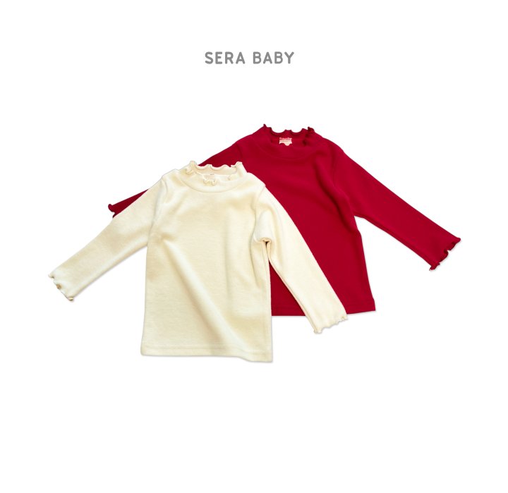 Sera - Korean Baby Fashion - #babyootd - Bebe High Neck Tee - 12