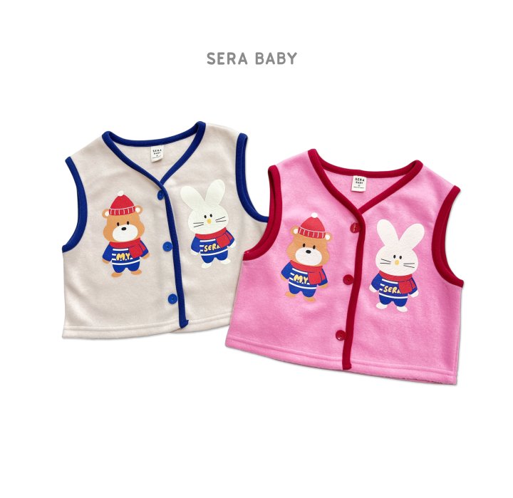 Sera - Korean Baby Fashion - #babyoutfit - Bebe Couple Vest - 12