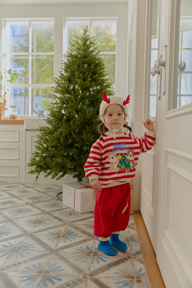 Sera - Korean Baby Fashion - #babyoutfit - Bebe Stripe Tree Set - 7