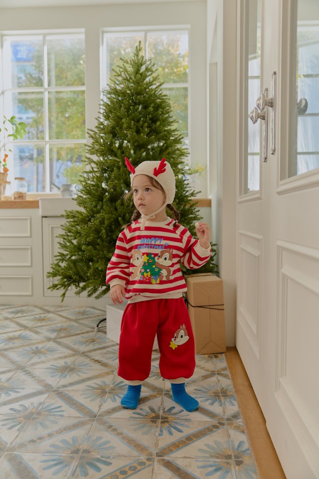 Sera - Korean Baby Fashion - #babyoutfit - Bebe Stripe Tree Set - 8