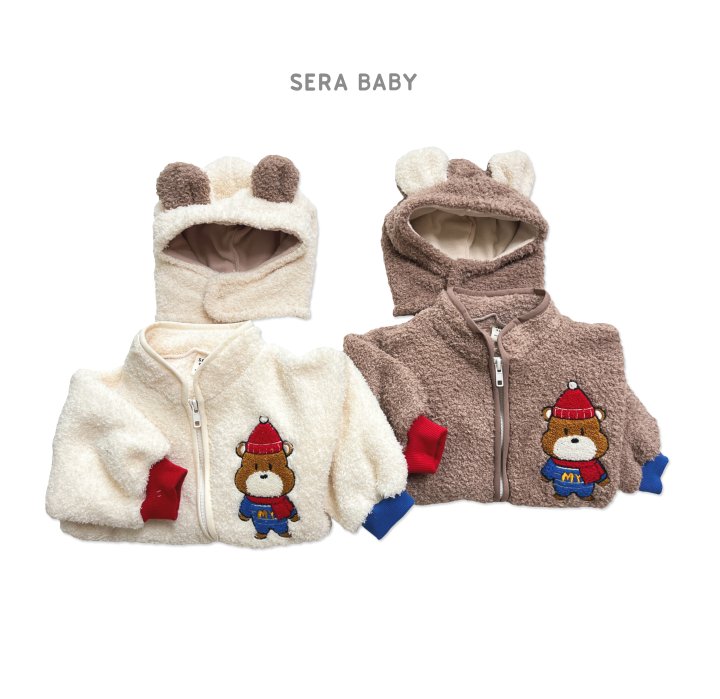 Sera - Korean Baby Fashion - #babyoutfit - Bebe Bear Suit (Hat Set) - 12