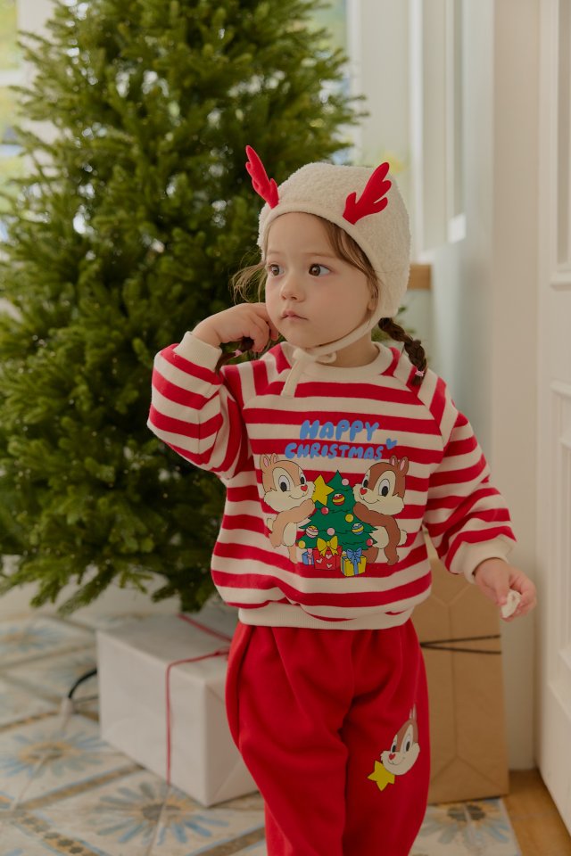 Sera - Korean Baby Fashion - #babywear - Bebe Stripe Tree Set - 9