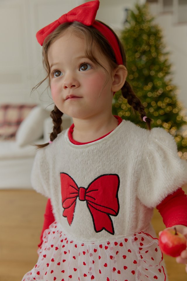 Sera - Korean Baby Fashion - #babywear - Bebe Bonbon Ribbon Band - 6
