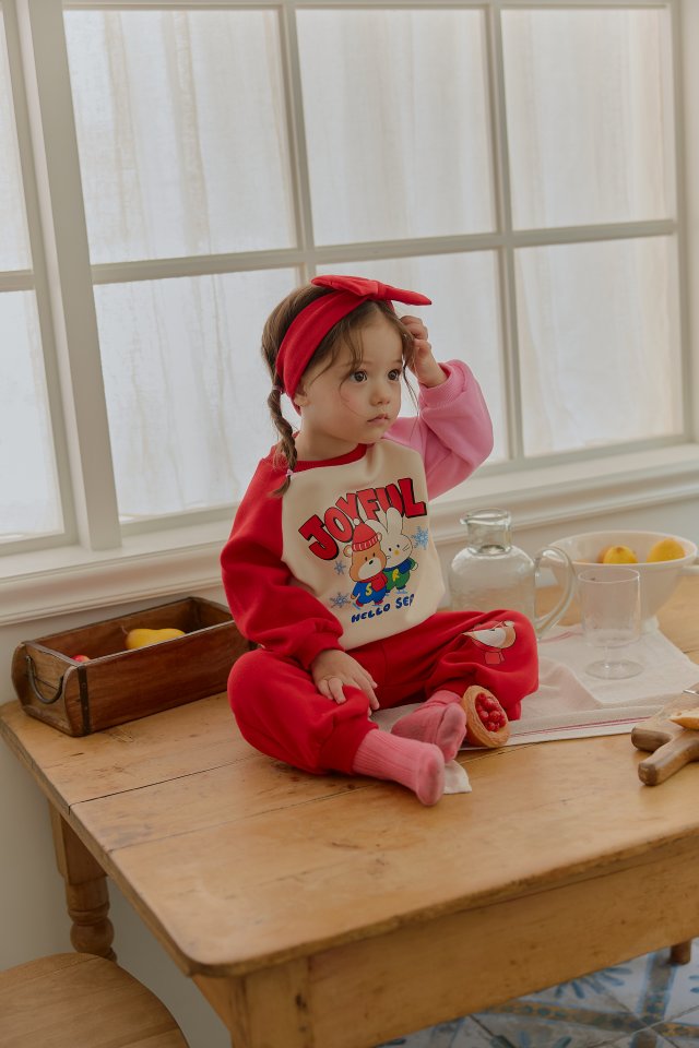 Sera - Korean Baby Fashion - #onlinebabyshop - Bebe Joyful Set - 5