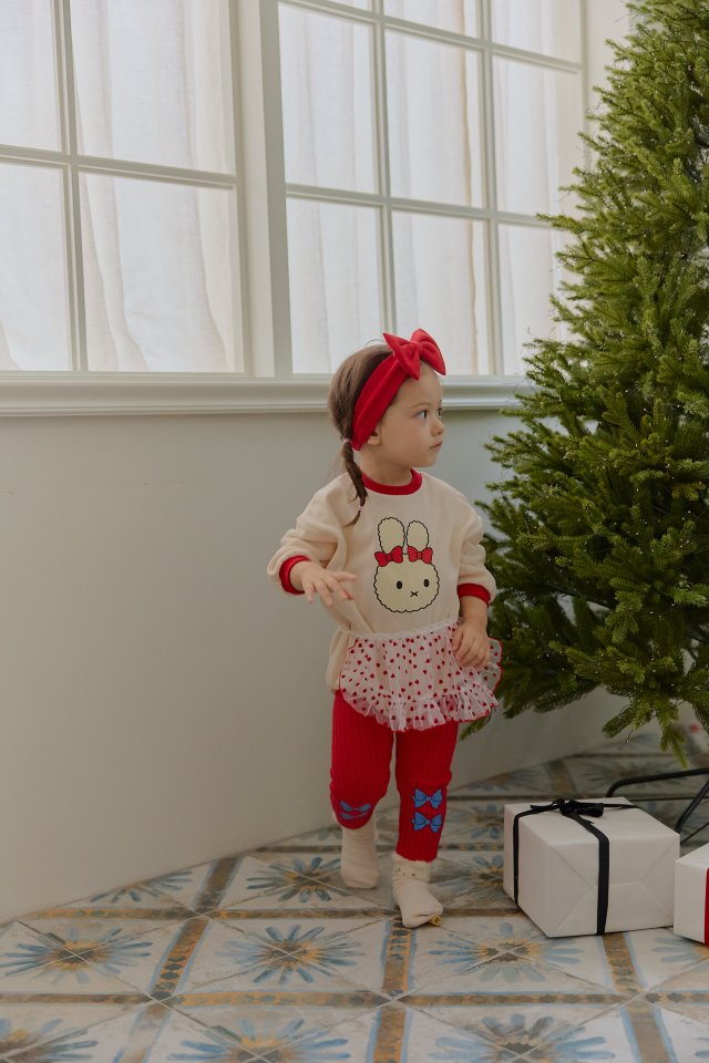 Sera - Korean Baby Fashion - #onlinebabyshop - Bebe Frill Apron - 3