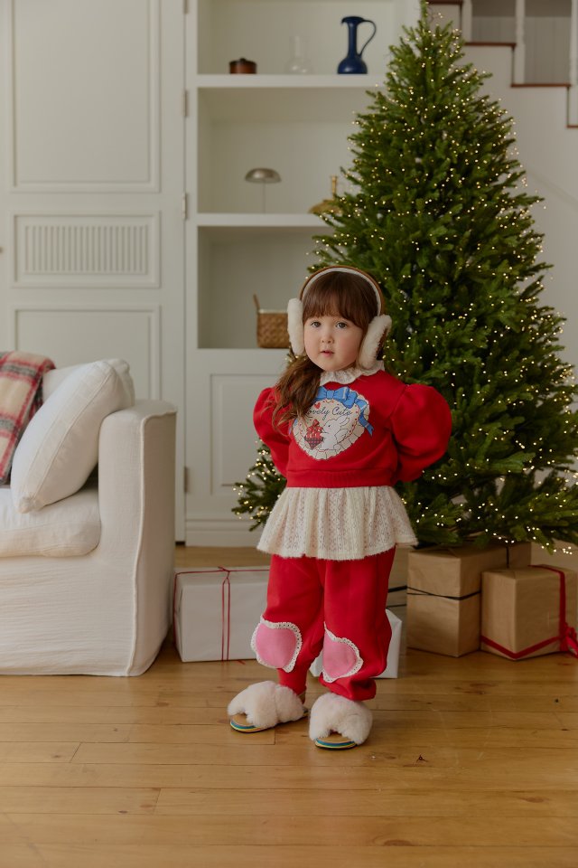 Sera - Korean Children Fashion - #Kfashion4kids - Knee Love Pants