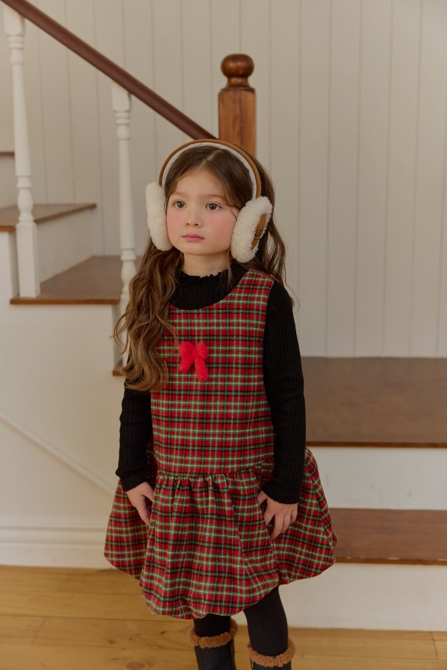 Sera - Korean Children Fashion - #childofig - Winter Belvedere One-piece - 5