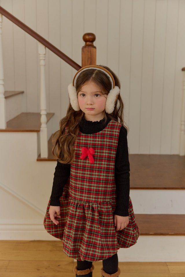 Sera - Korean Children Fashion - #childofig - Winter Belvedere One-piece - 6