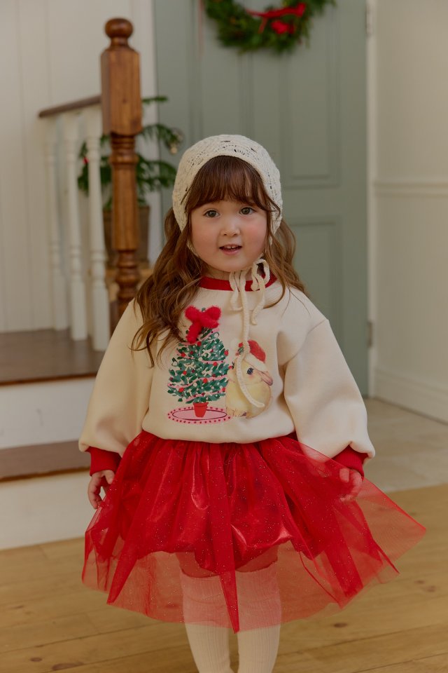 Sera - Korean Children Fashion - #childrensboutique - Tree Sweatshirt - 9