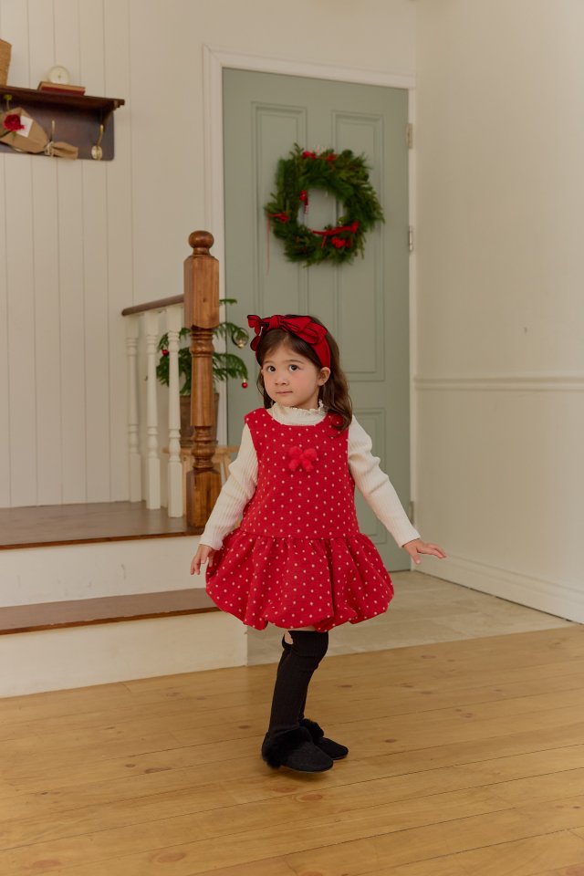 Sera - Korean Children Fashion - #childrensboutique - Winter Belvedere One-piece - 7