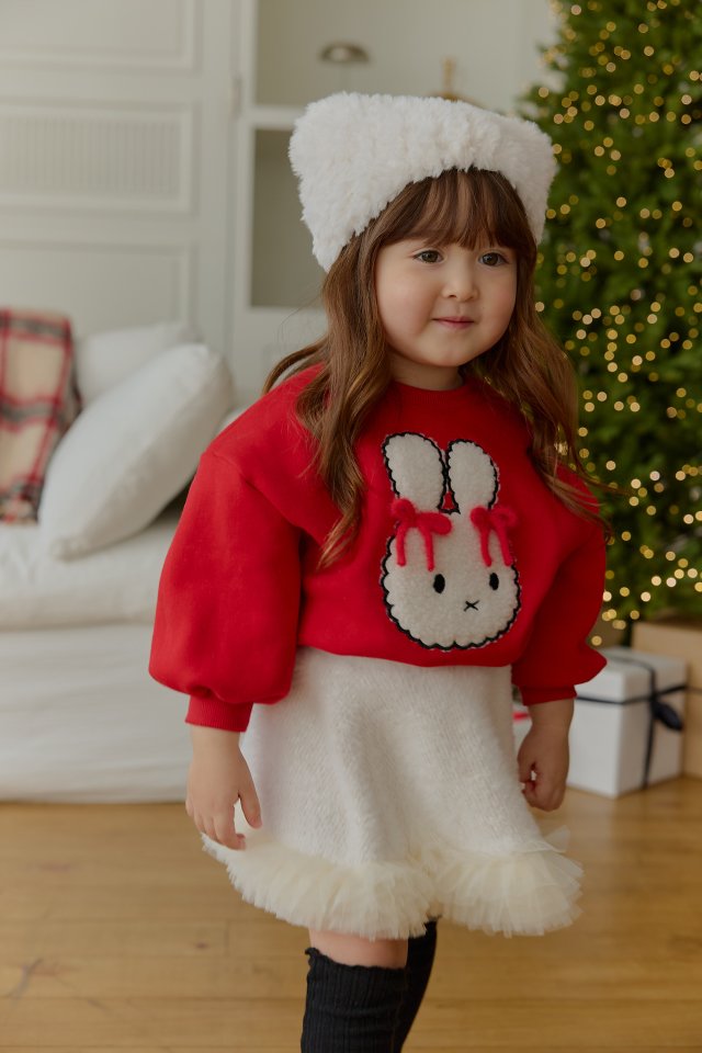 Sera - Korean Children Fashion - #designkidswear - Rabbit Patch Sweatshirt