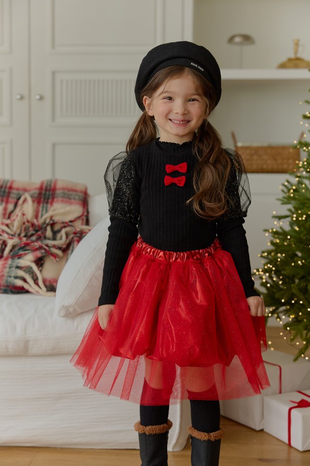 Sera - Korean Children Fashion - #designkidswear - Rachel Puff Turtleneck Tee - 5