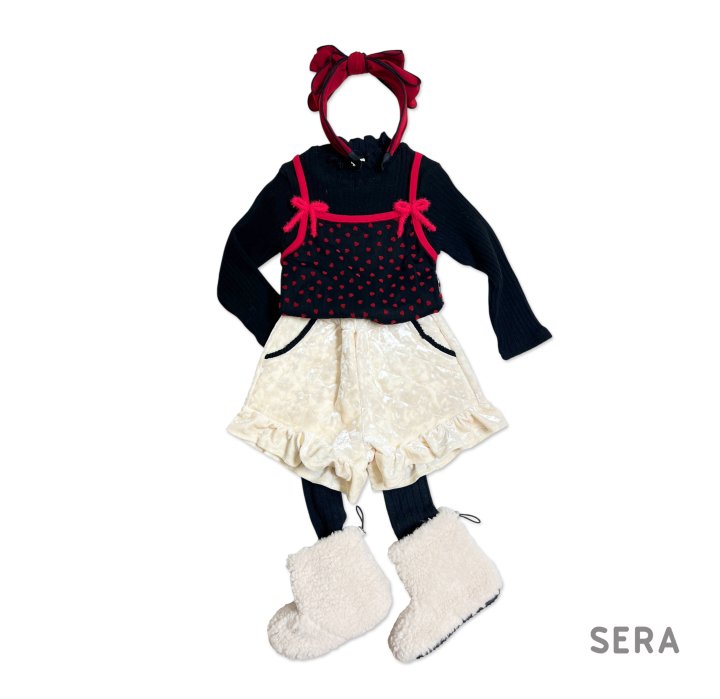 Sera - Korean Children Fashion - #kidsshorts - Double Ribbon Headband - 10