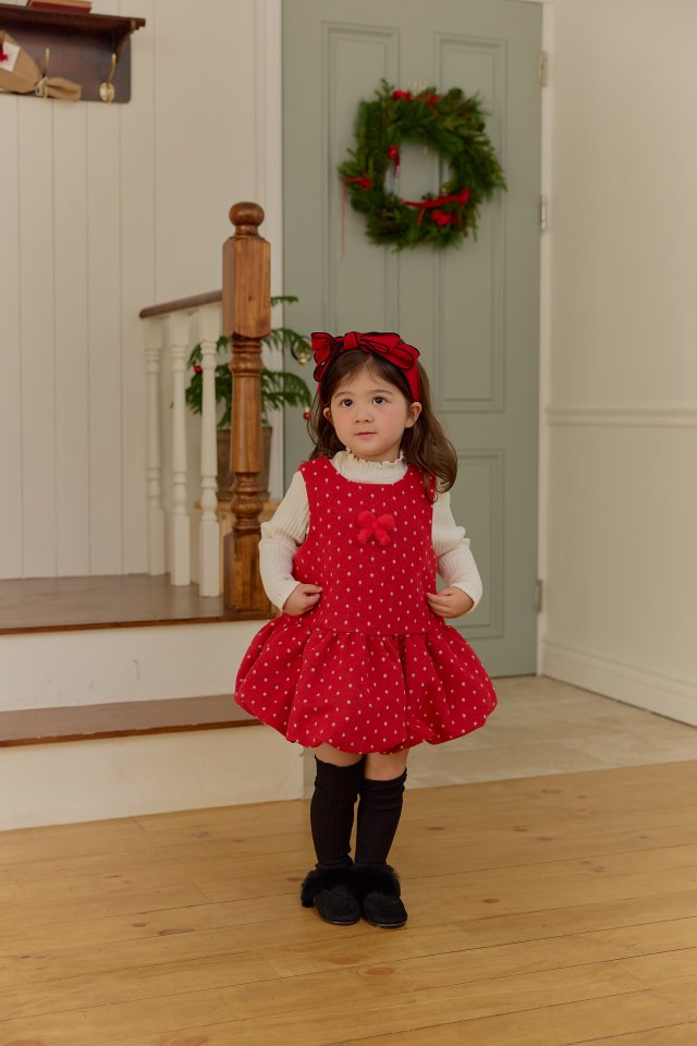 Sera - Korean Children Fashion - #kidsshorts - Winter Belvedere One-piece - 11
