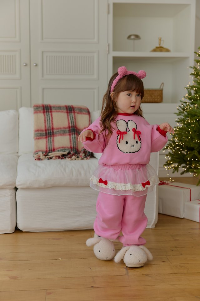 Sera - Korean Children Fashion - #kidsstore - Rabbit Patch Sweatshirt - 5