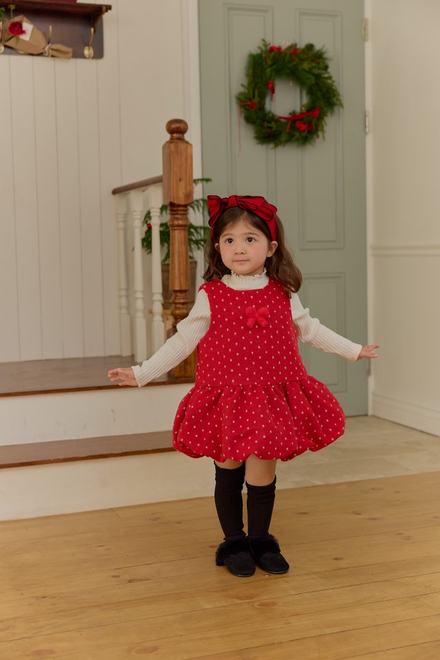 Sera - Korean Children Fashion - #kidsshorts - Ribbed Rabbit Turtleneck Tee - 4