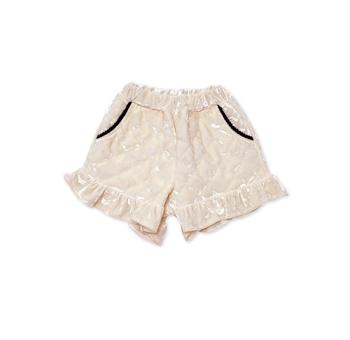 Sera - Korean Children Fashion - #kidsstore - Quilted Frill Pants - 3