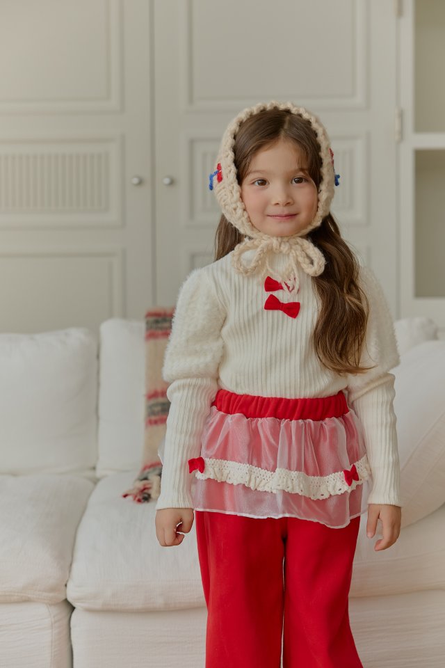Sera - Korean Children Fashion - #kidsstore - Rachel Puff Turtleneck Tee - 9