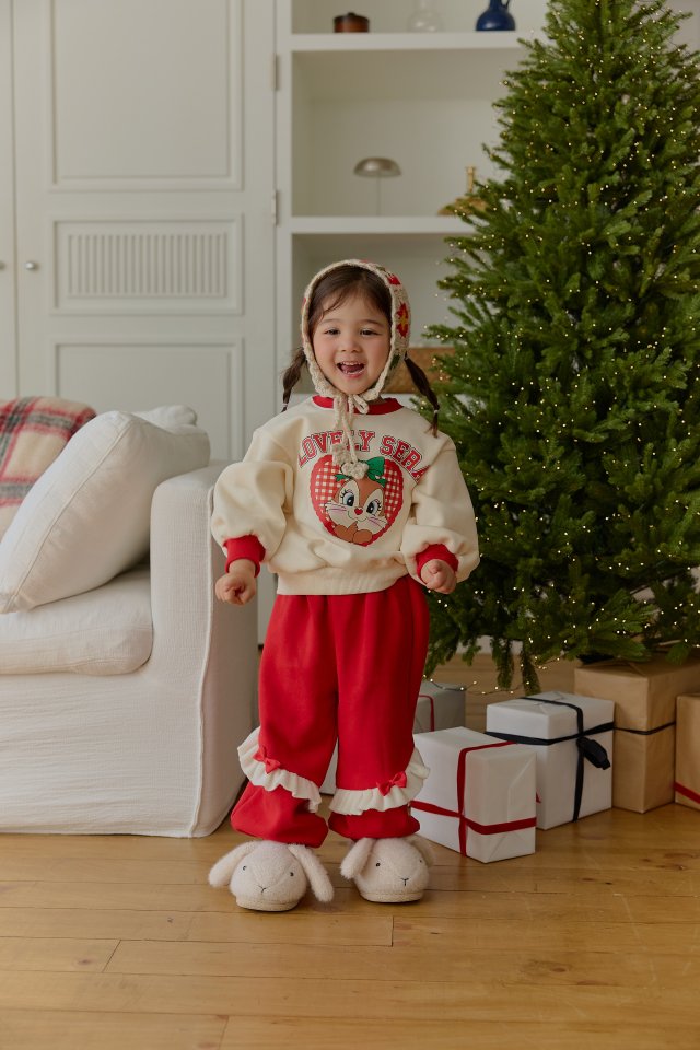 Sera - Korean Children Fashion - #kidsstore - Check Squirrel Set - 5