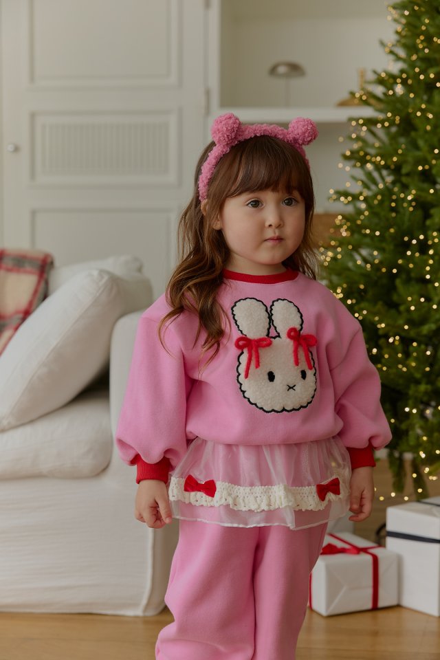 Sera - Korean Children Fashion - #kidzfashiontrend - Rabbit Patch Sweatshirt - 6