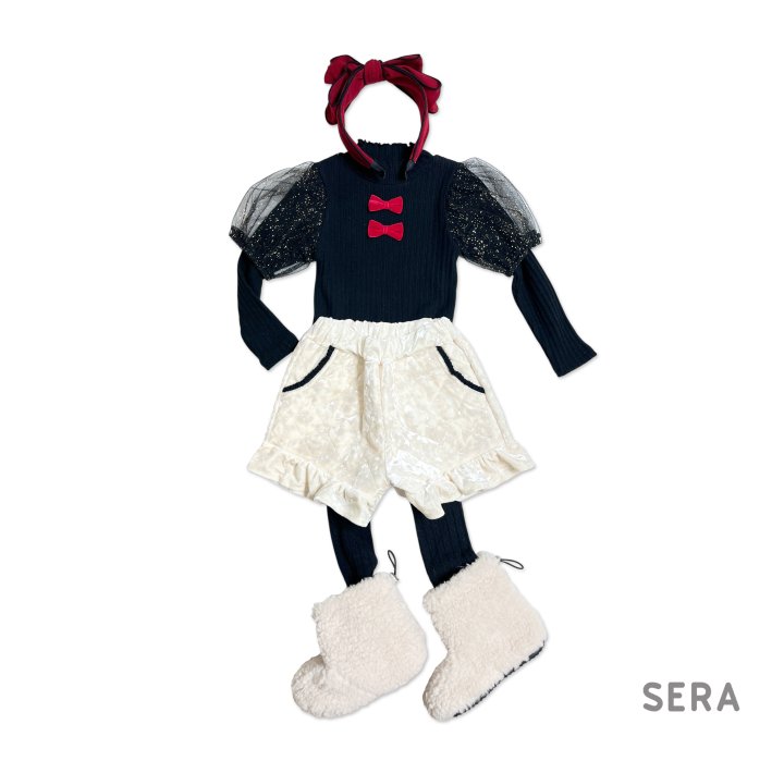 Sera - Korean Children Fashion - #kidsstore - Quilted Frill Pants - 4