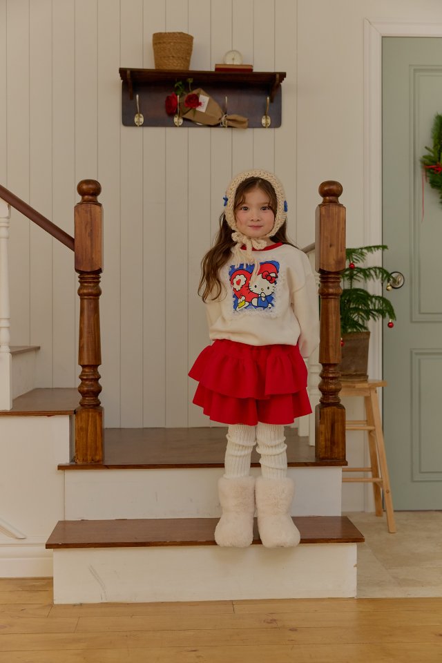 Sera - Korean Children Fashion - #kidzfashiontrend - Candy Skirt Pants Set - 7