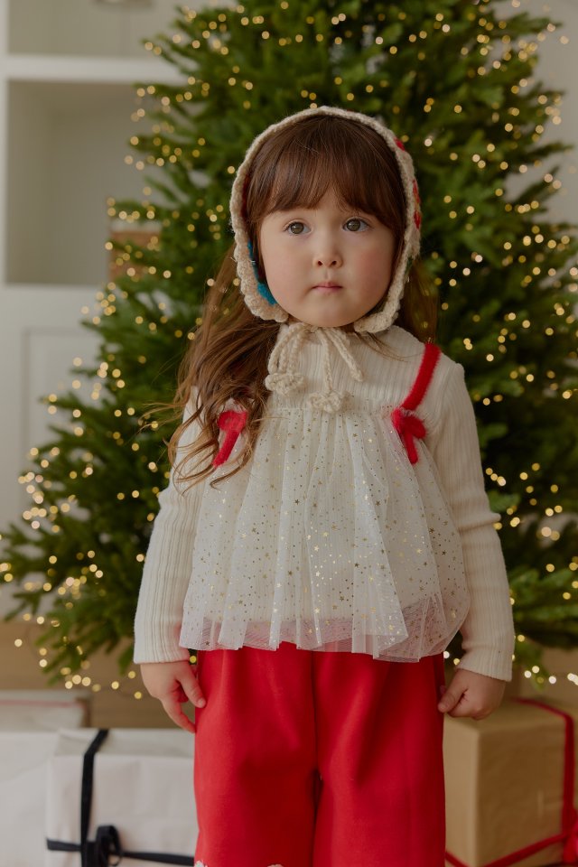 Sera - Korean Children Fashion - #kidzfashiontrend - Shiny Tulle Tee - 6