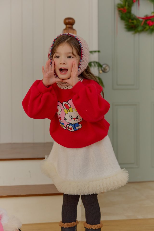 Sera - Korean Children Fashion - #Kfashion4kids - Snowflake Skirt - 4