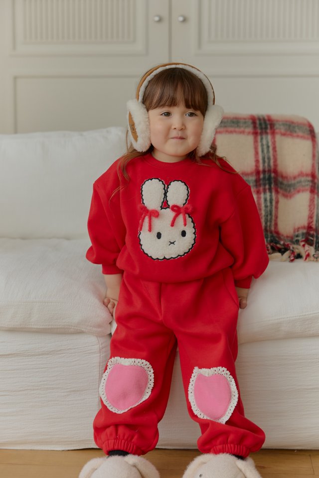 Sera - Korean Children Fashion - #littlefashionista - Rabbit Patch Sweatshirt - 8