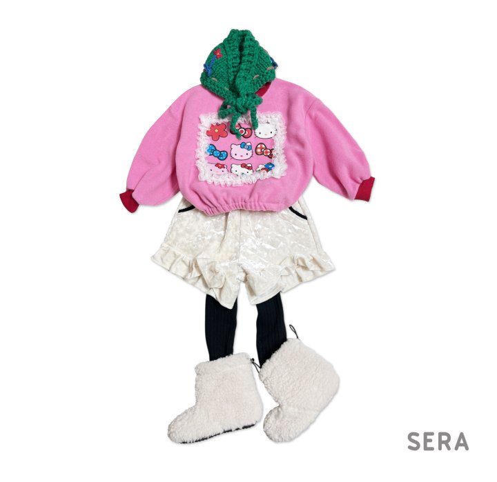 Sera - Korean Children Fashion - #littlefashionista - Quilted Frill Pants - 6