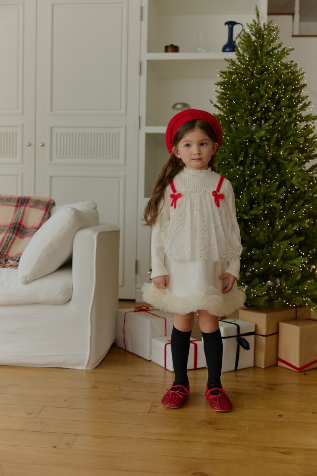Sera - Korean Children Fashion - #littlefashionista - Shiny Tulle Tee - 8