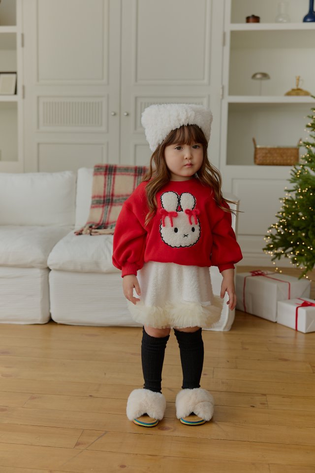 Sera - Korean Children Fashion - #magicofchildhood - Rabbit Patch Sweatshirt - 9