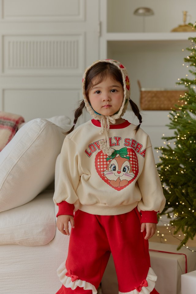 Sera - Korean Children Fashion - #magicofchildhood - Check Squirrel Set - 9