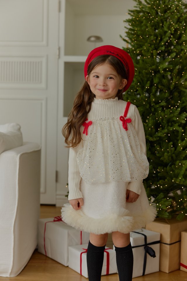 Sera - Korean Children Fashion - #magicofchildhood - Shiny Tulle Tee - 9