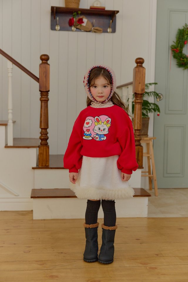 Sera - Korean Children Fashion - #minifashionista - Snowflake Skirt - 6