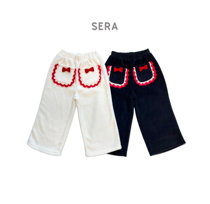 Sera - Korean Children Fashion - #minifashionista - Red Pocket Pants - 12