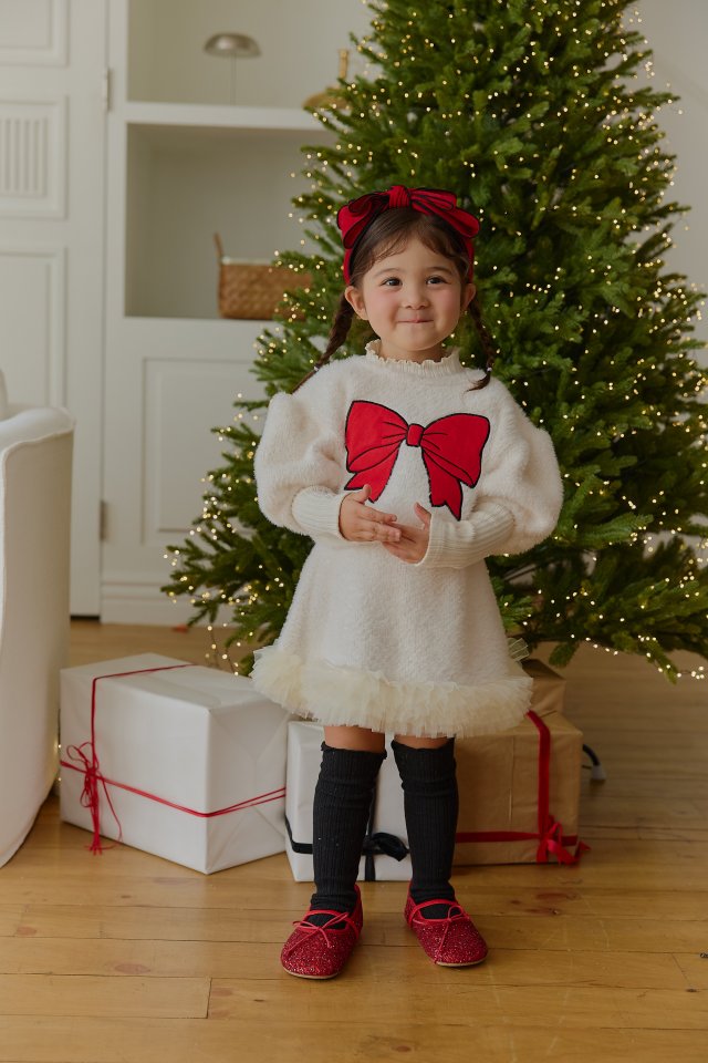 Sera - Korean Children Fashion - #minifashionista - Fluffy Ribbon Tee - 9