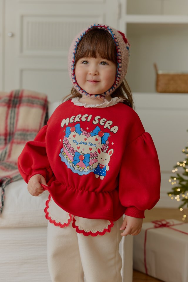 Sera - Korean Children Fashion - #minifashionista - Cake Long Sweatshirt - 8