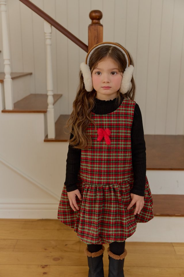 Sera - Korean Children Fashion - #minifashionista - Winter Belvedere One-piece - 4