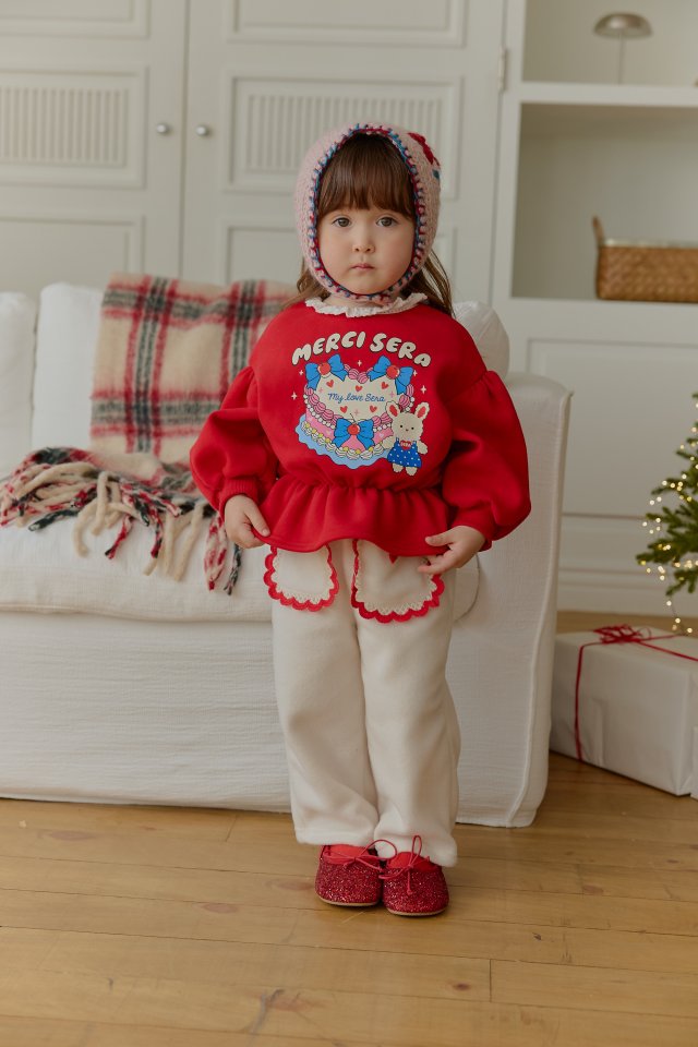 Sera - Korean Children Fashion - #prettylittlegirls - Cake Long Sweatshirt - 9